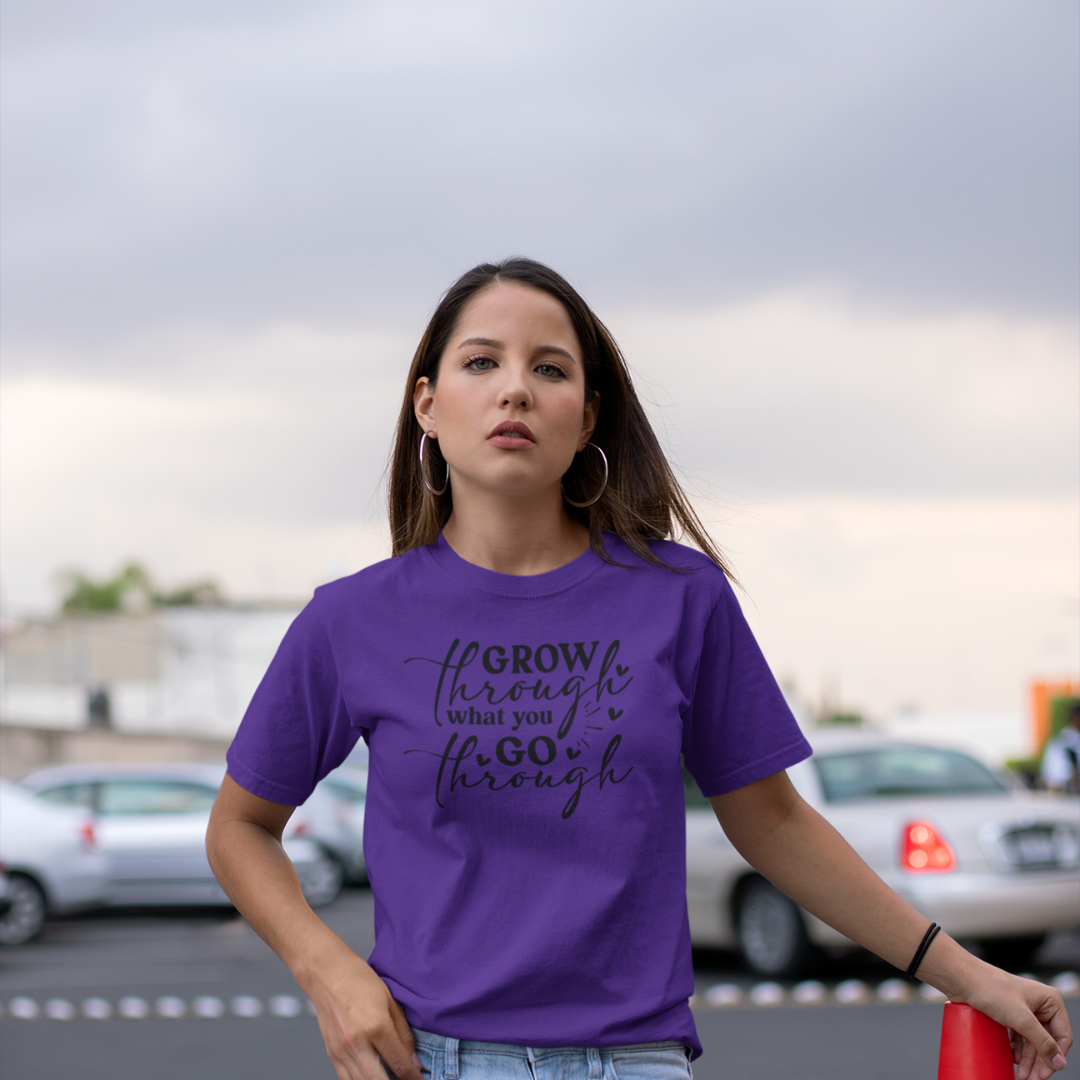 Grow Through What You Go Through Tee