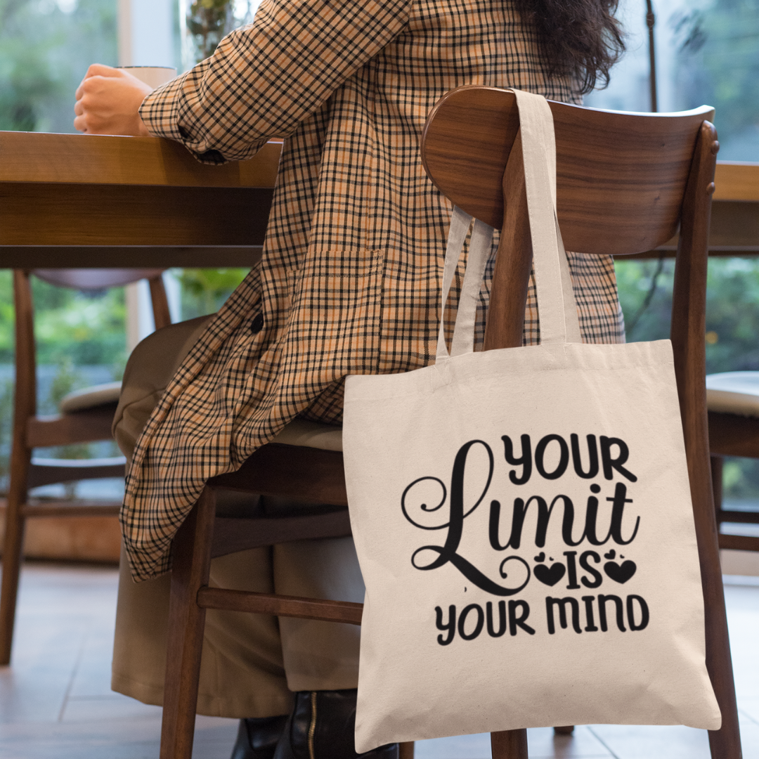 Your Mind Is Your Limit Cotton Tote Bag