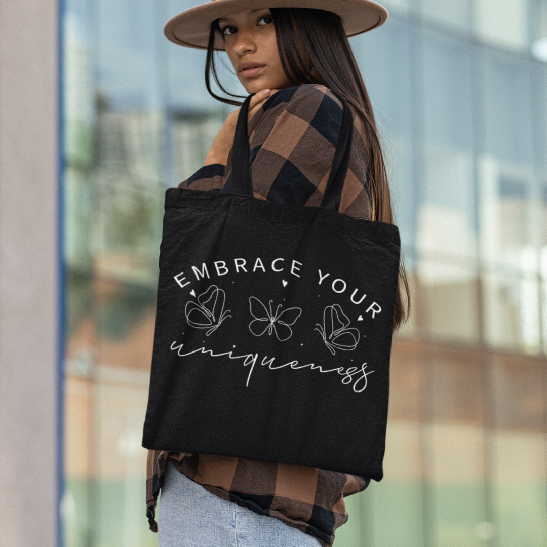 Embrace Your Uniqueness Cotton Tote Bag