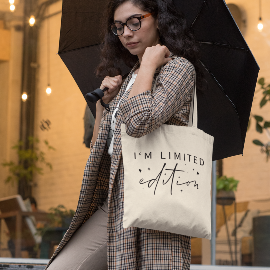 Limited Edition Cotton Canvas Tote Bag