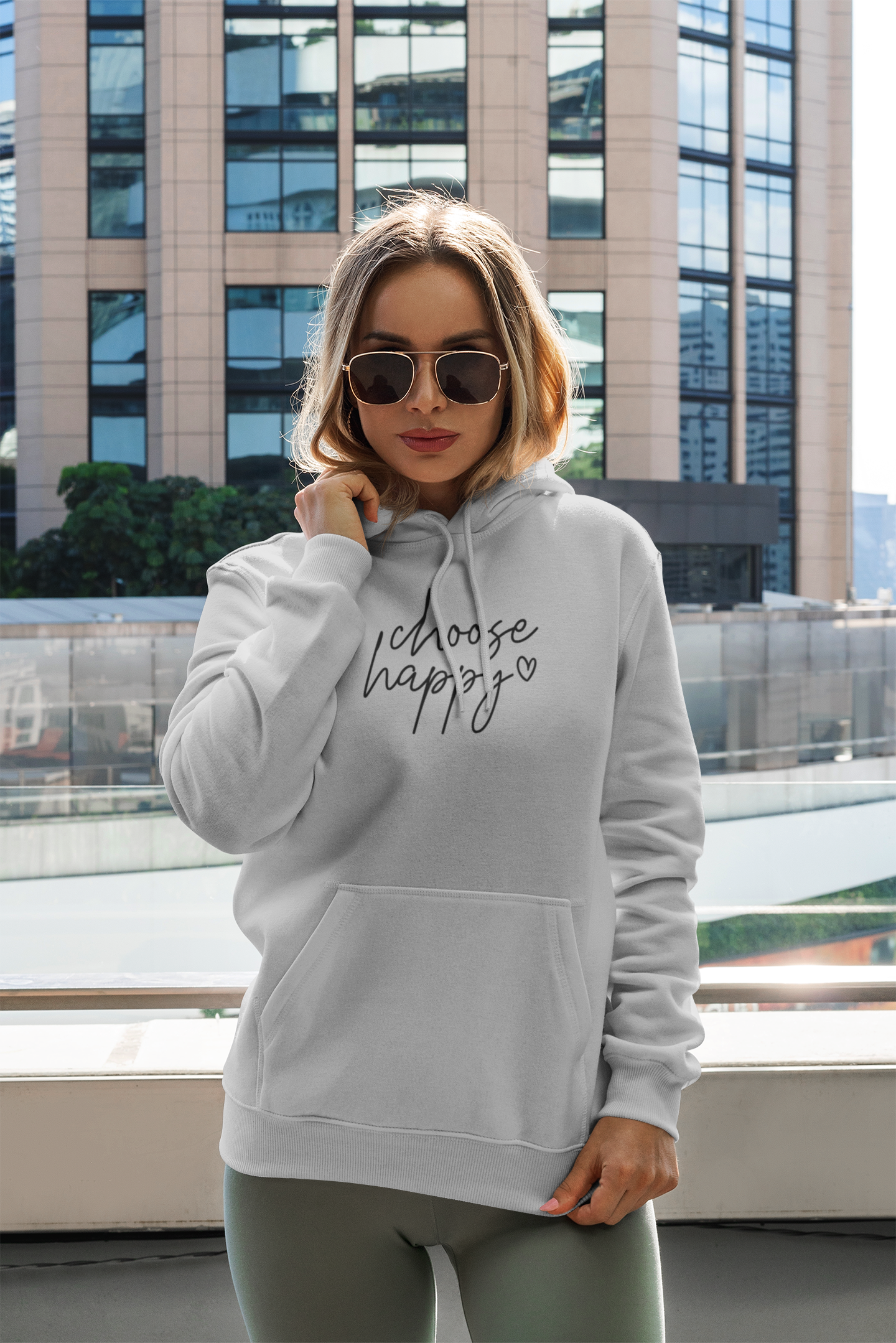 Choose Happy Hoodie