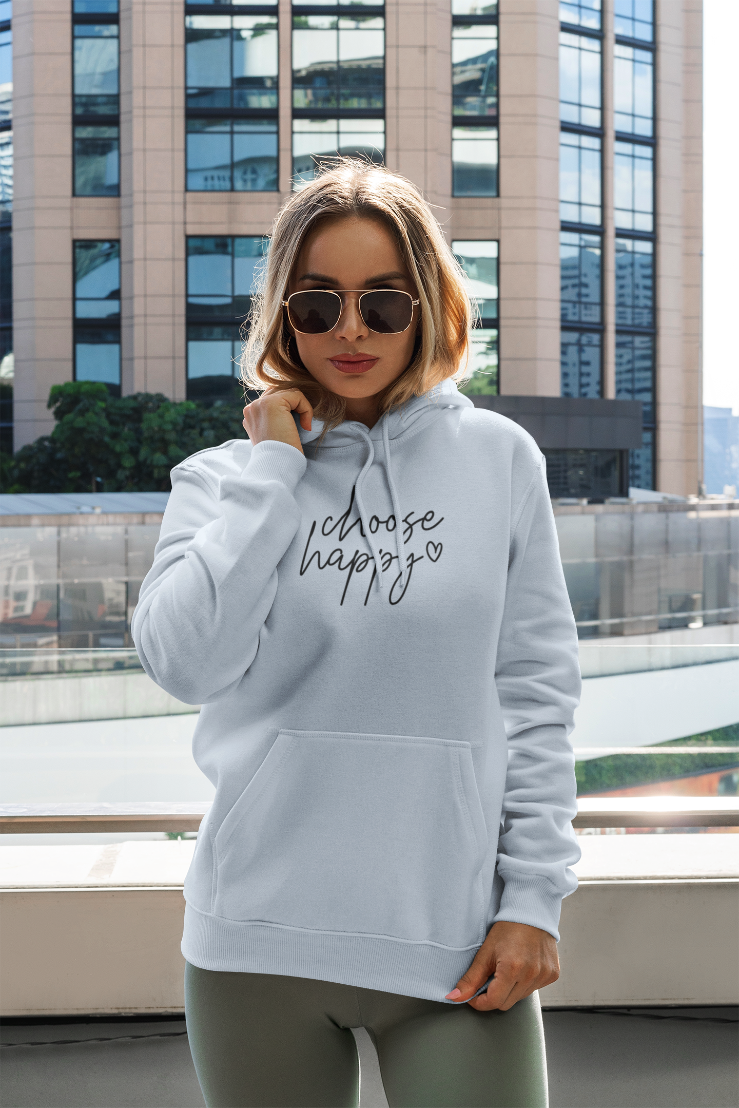 Choose Happy Hoodie