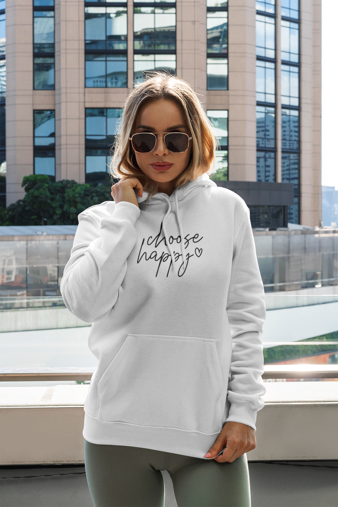 Choose Happy Hoodie