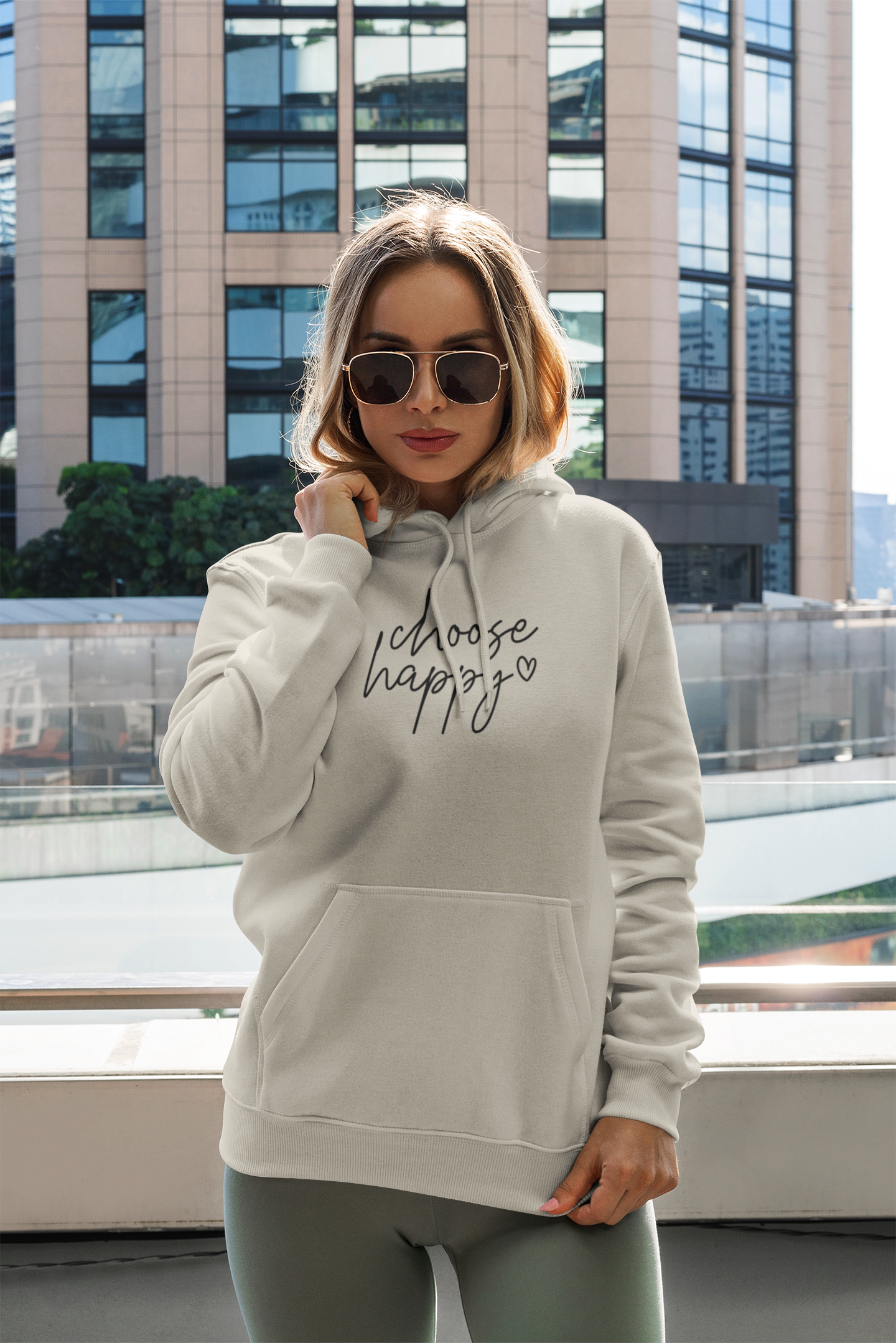 Choose Happy Hoodie
