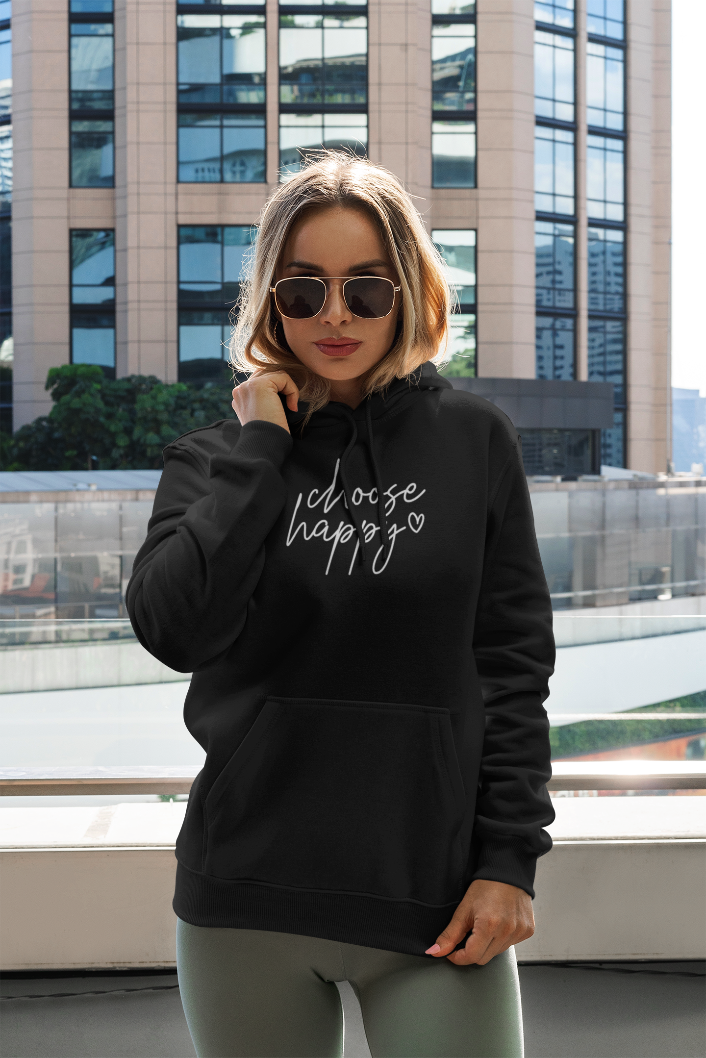 Choose Happy Hoodie