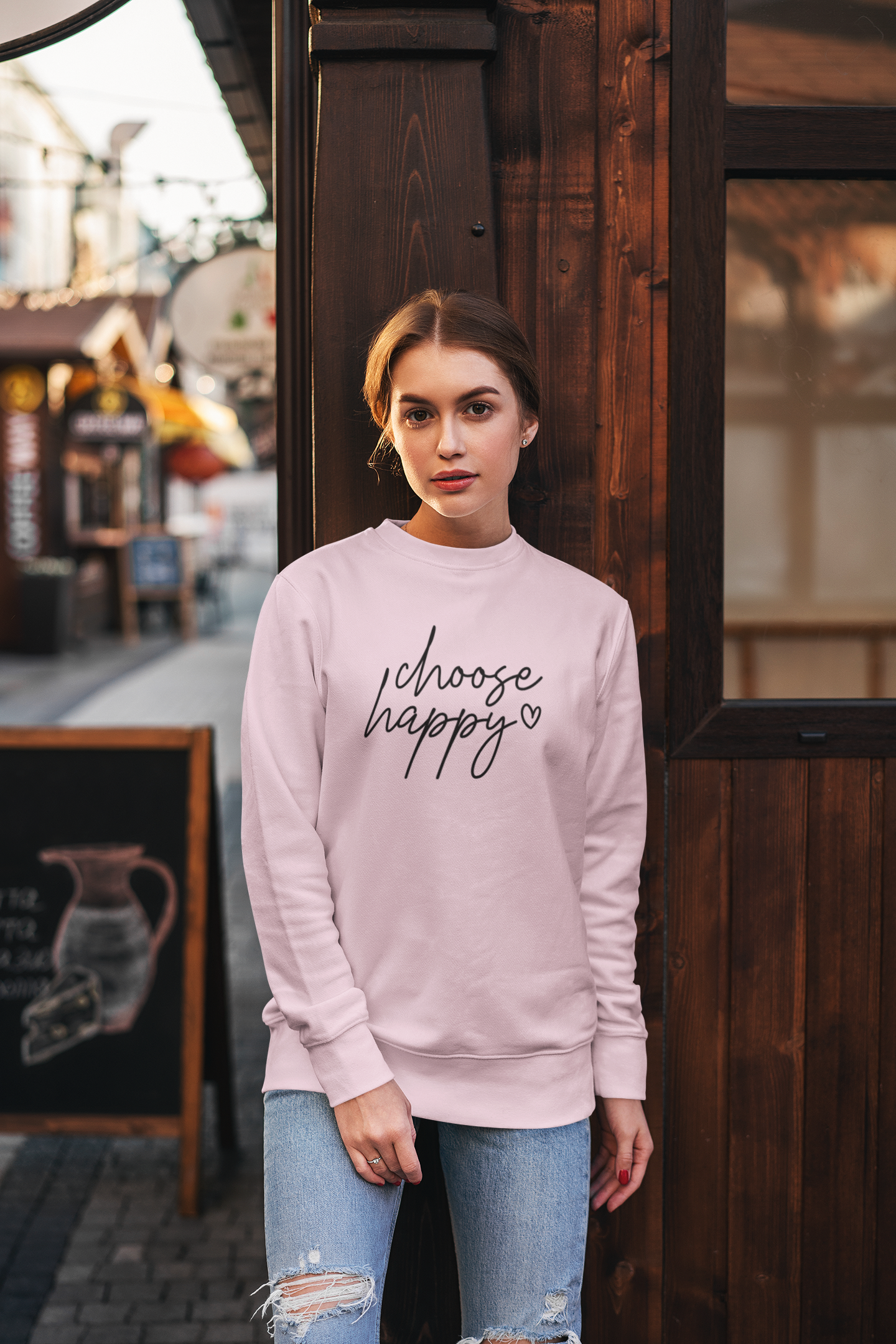 Choose Happy Sweatshirt