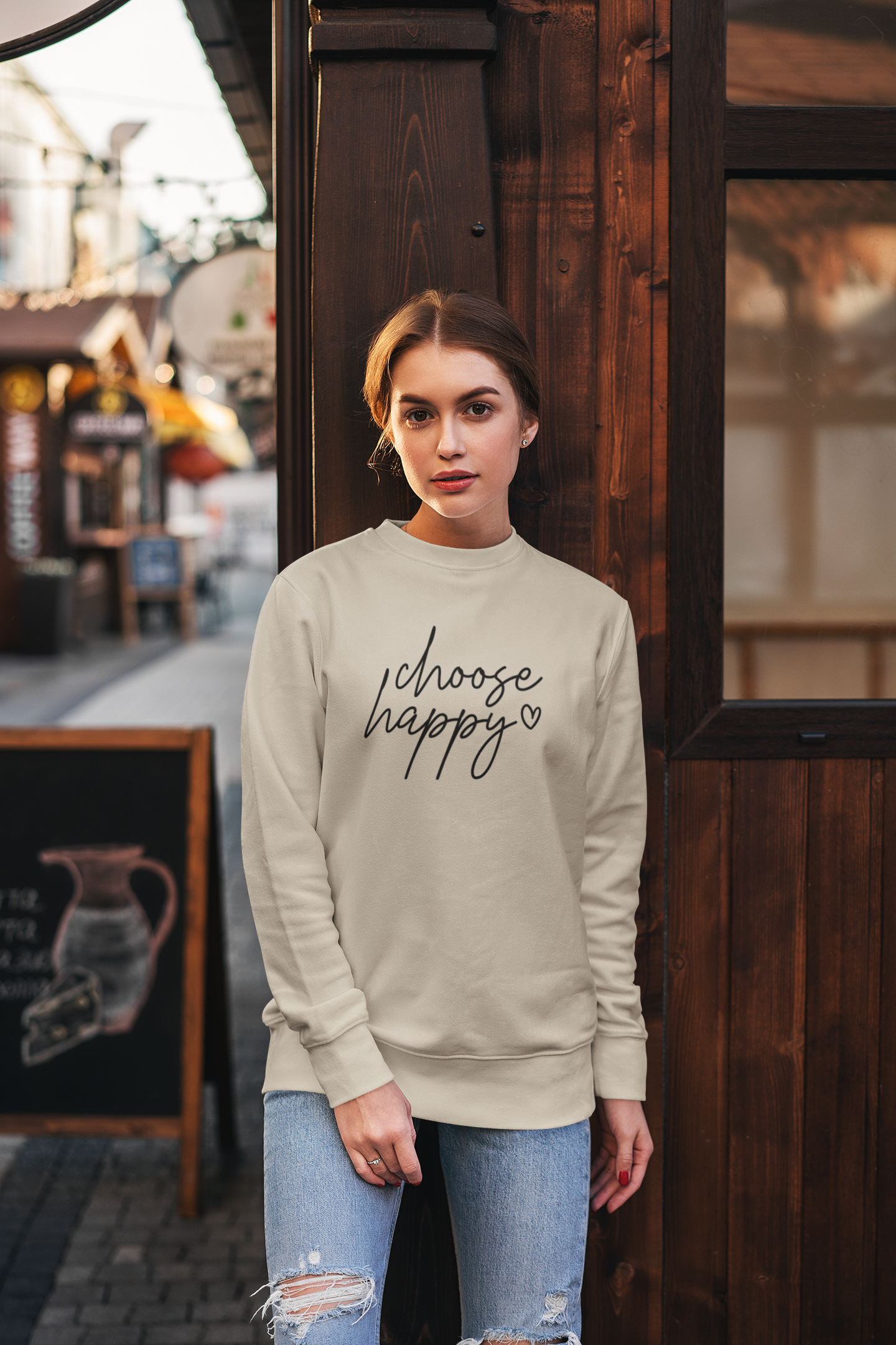 Choose Happy Sweatshirt