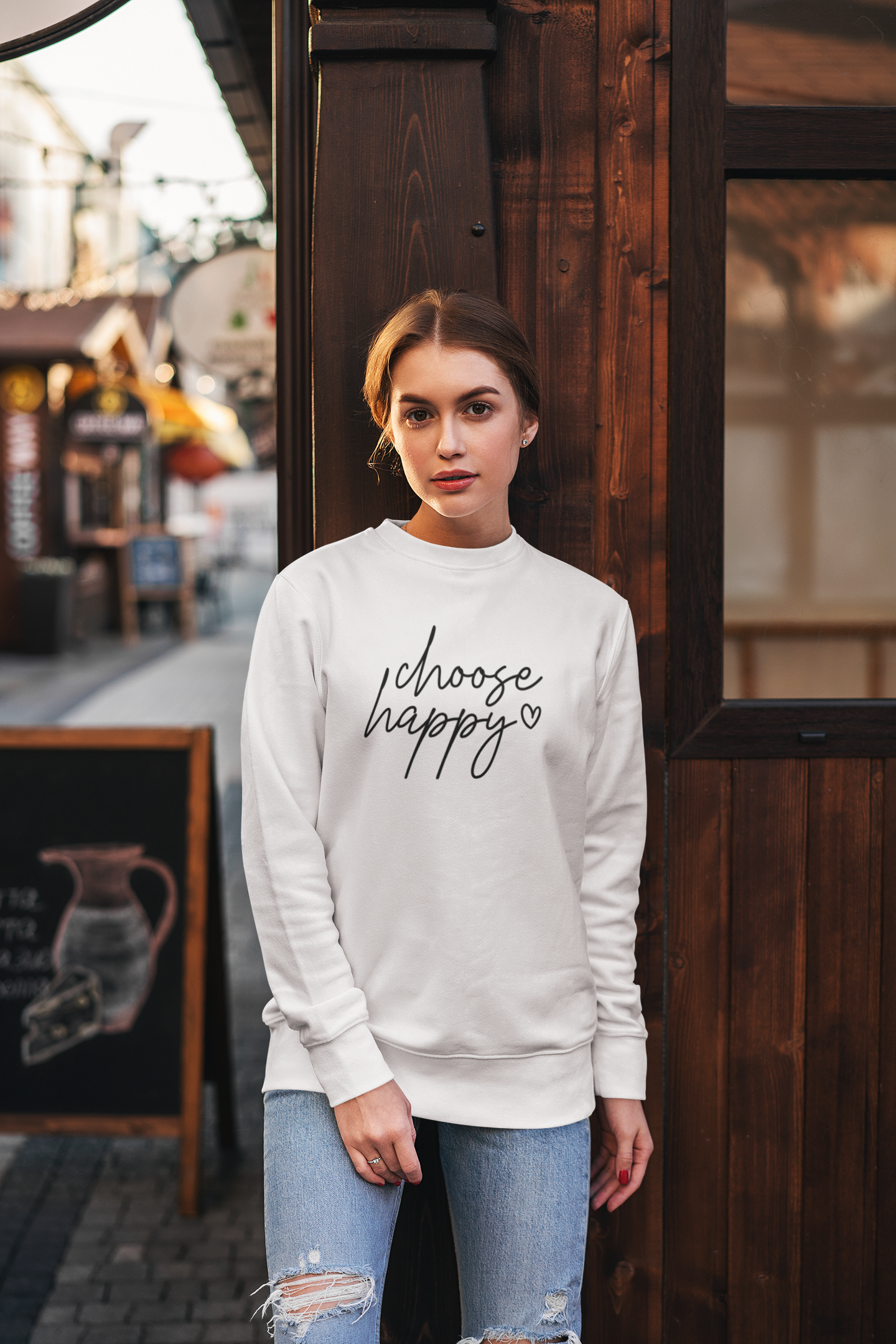 Choose Happy Sweatshirt