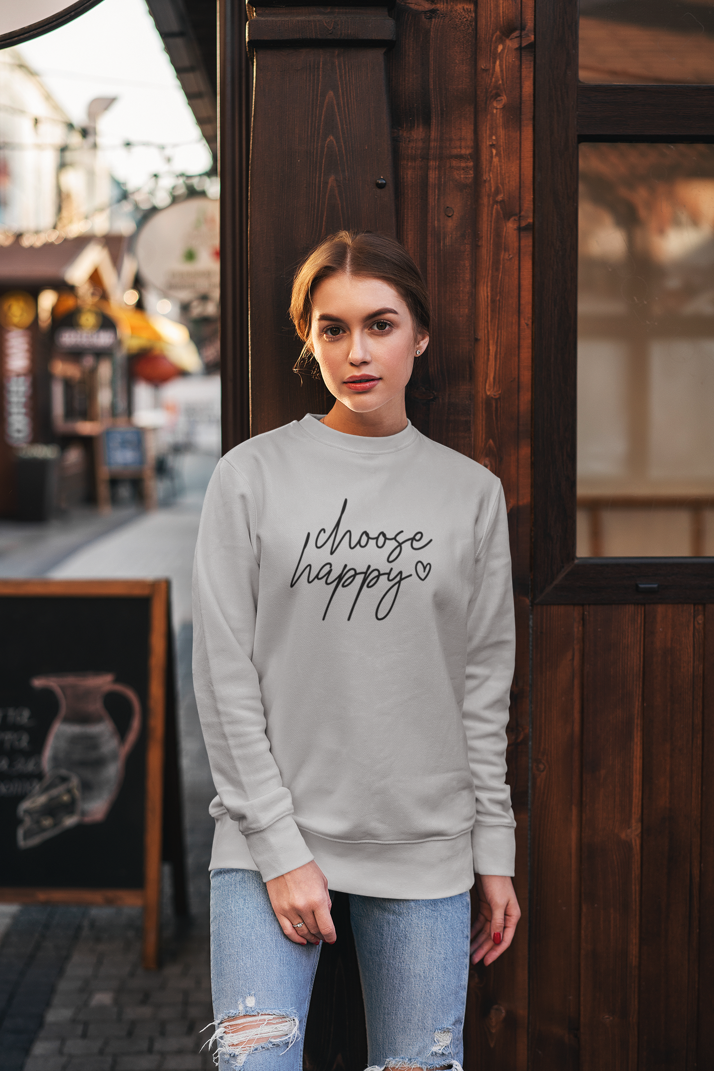 Choose Happy Sweatshirt