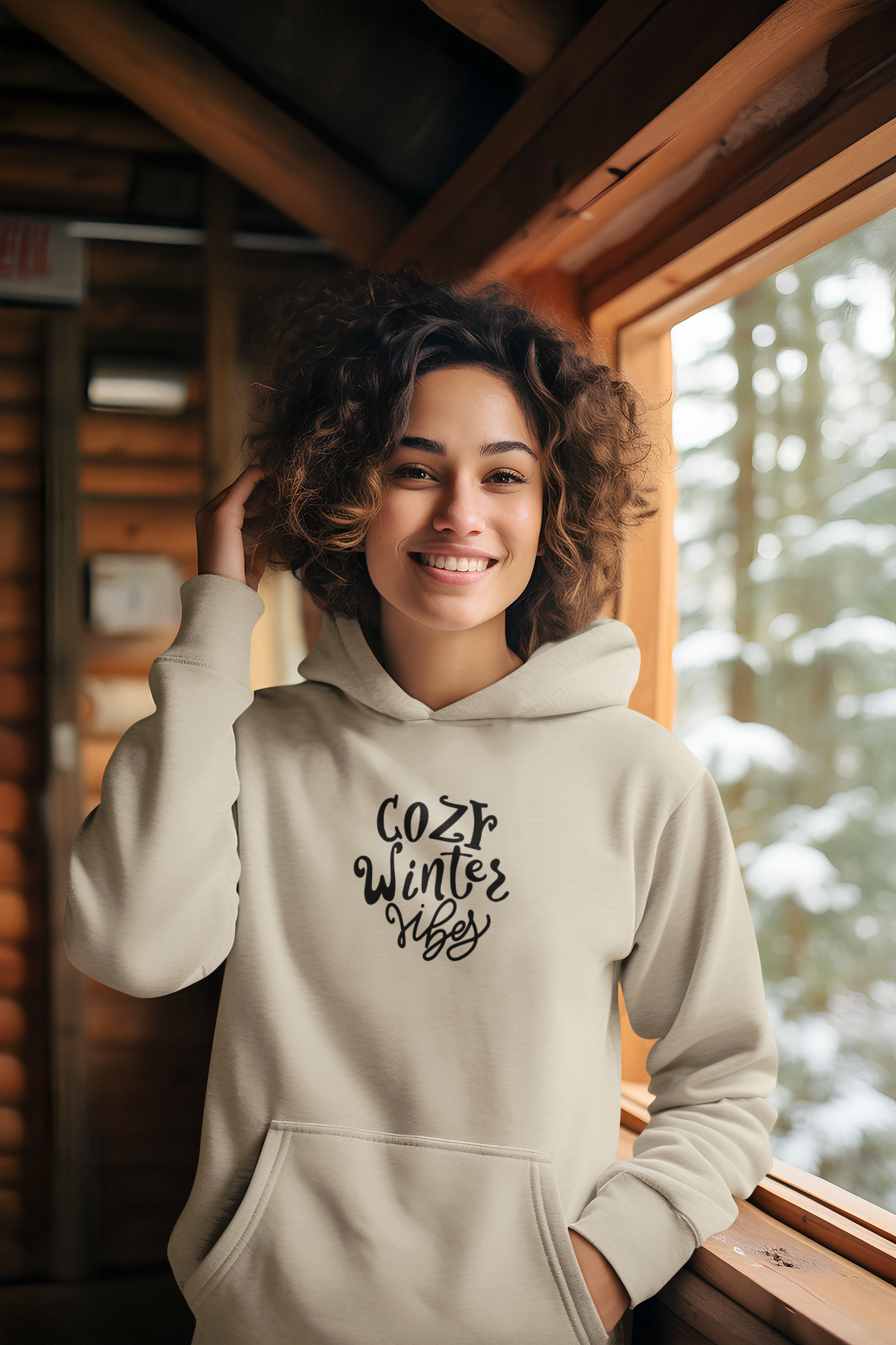 Cozy Winter Vibes Hoodie